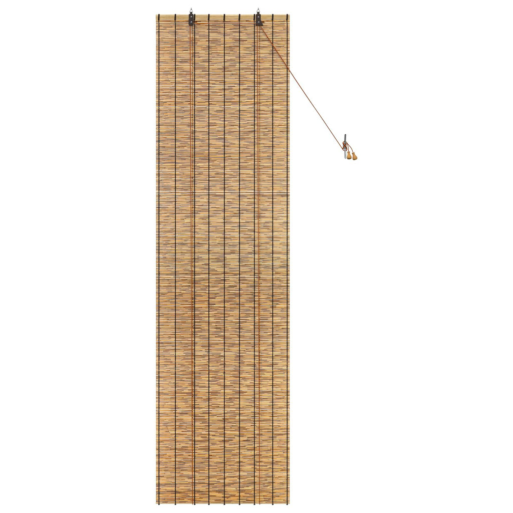 vidaXL Roleta brązowy 60 x 220 cm Trzcina