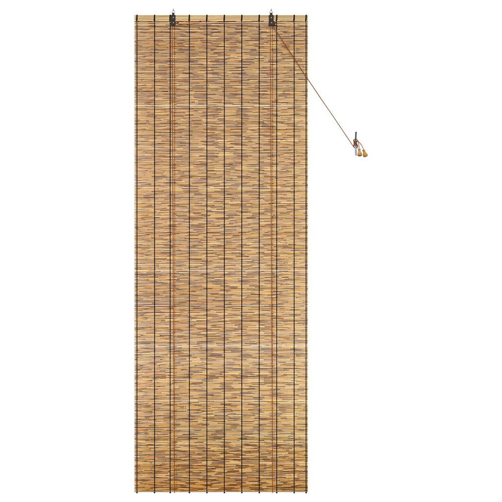 vidaXL Roleta brązowy 80 x 220 cm Trzcina