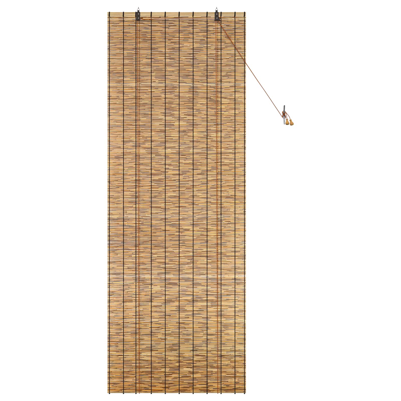 vidaXL Roleta brązowy 80 x 220 cm Trzcina