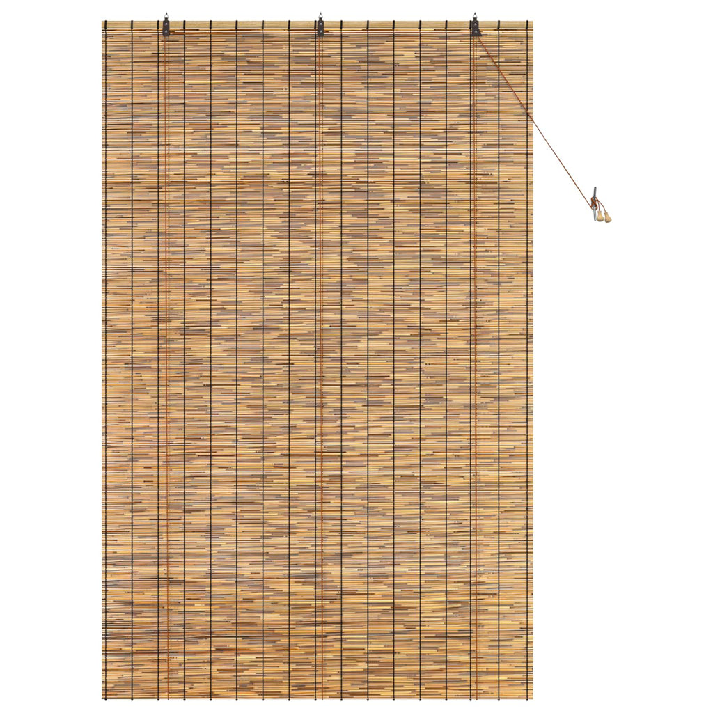 vidaXL Roleta brązowy 140 x 220 cm Trzcina