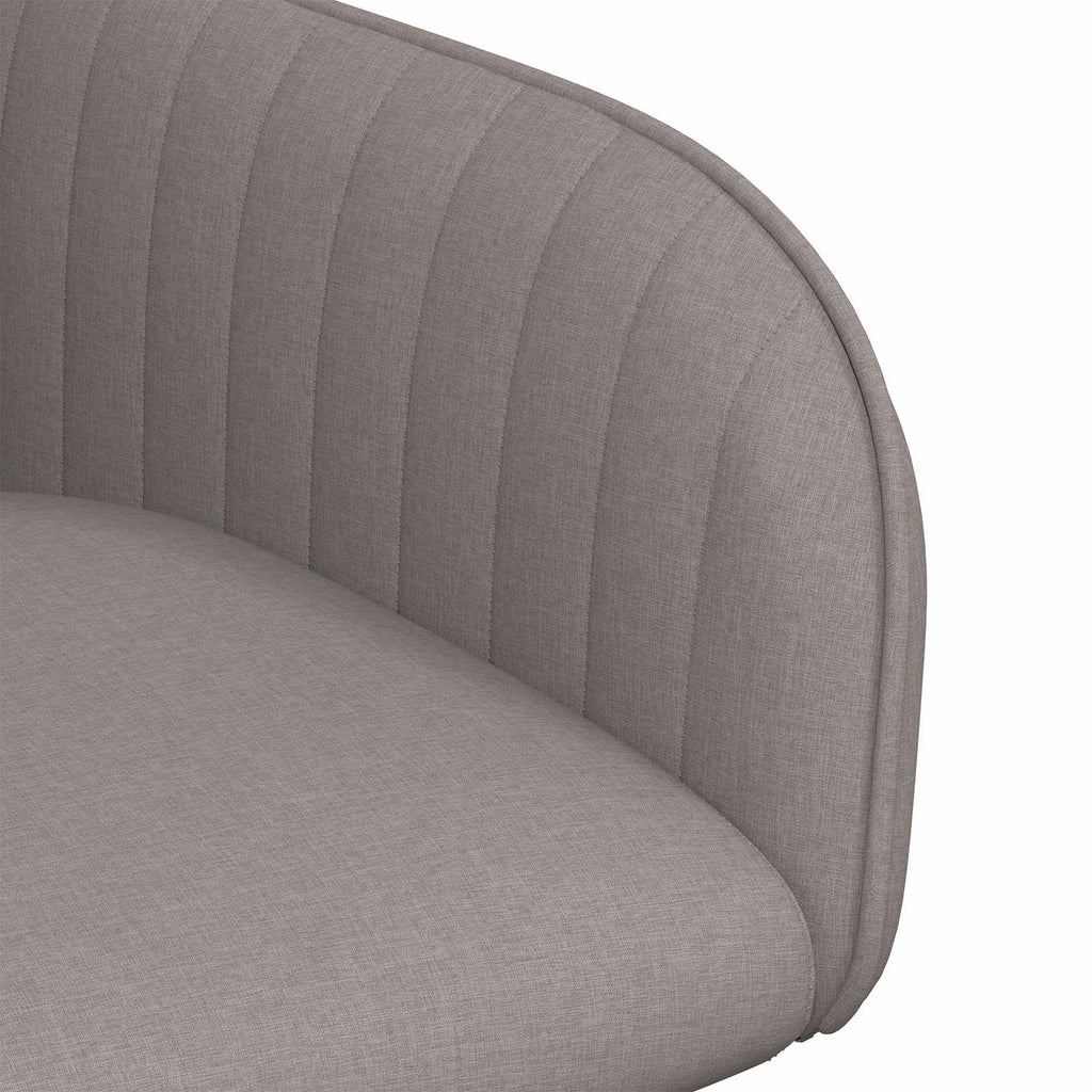 vidaXL Krzesła jadalne 2 pcs tkanina Ciemnoszary 56,5 x 50 x 87,5 cm