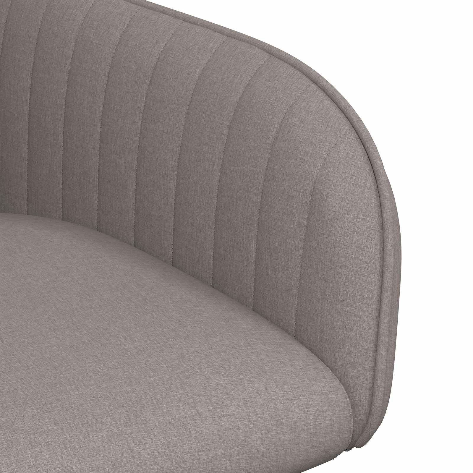 vidaXL Krzesła jadalne 2 pcs tkanina Ciemnoszary 56,5 x 50 x 87,5 cm