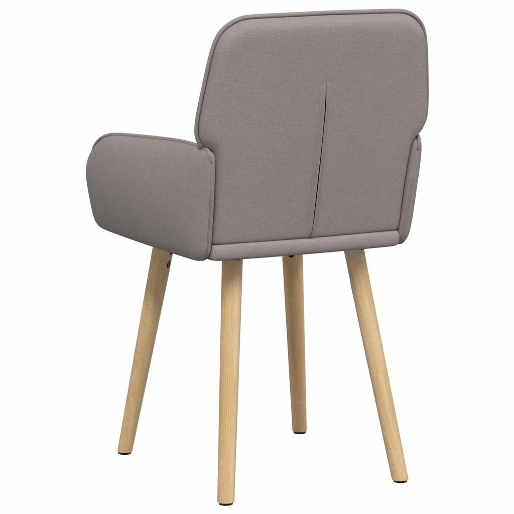 vidaXL Krzesła jadalne 2 pcs tkanina Ciemnoszary 56,5 x 50 x 87,5 cm