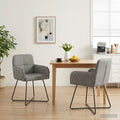 vidaXL Krzesła jadalne 2 pcs Welur jasnoszary 59 x 56,5 x 86 cm
