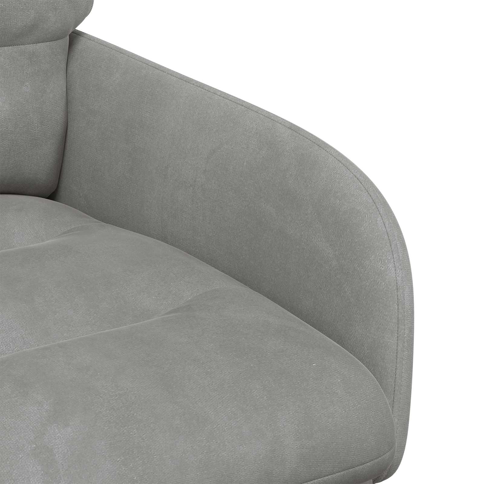 vidaXL Krzesła jadalne 2 pcs Welur jasnoszary 59 x 59,5 x 90 cm