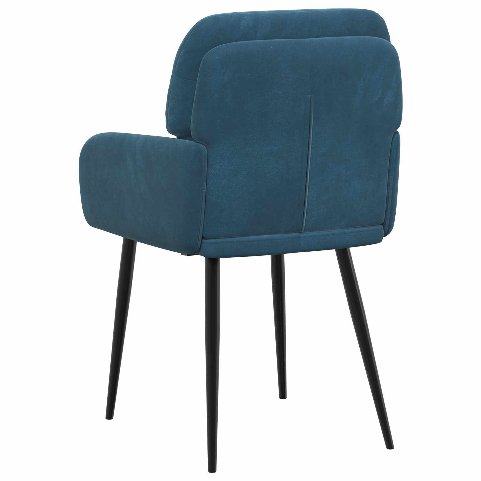 vidaXL Krzesła jadalne 2 pcs Welur niebieski 59 x 59,5 x 90 cm