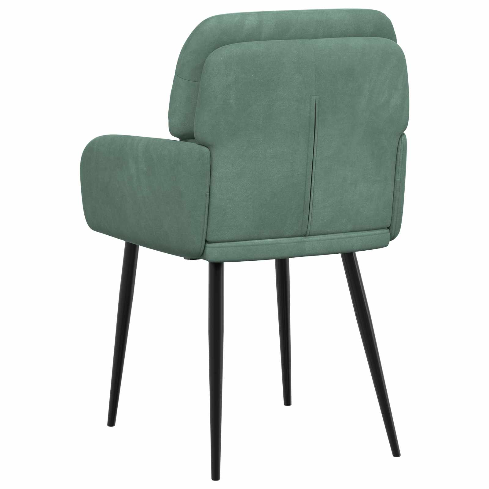 vidaXL Krzesła jadalne 2 pcs Welur Zielony morski 59 x 59,5 x 90 cm