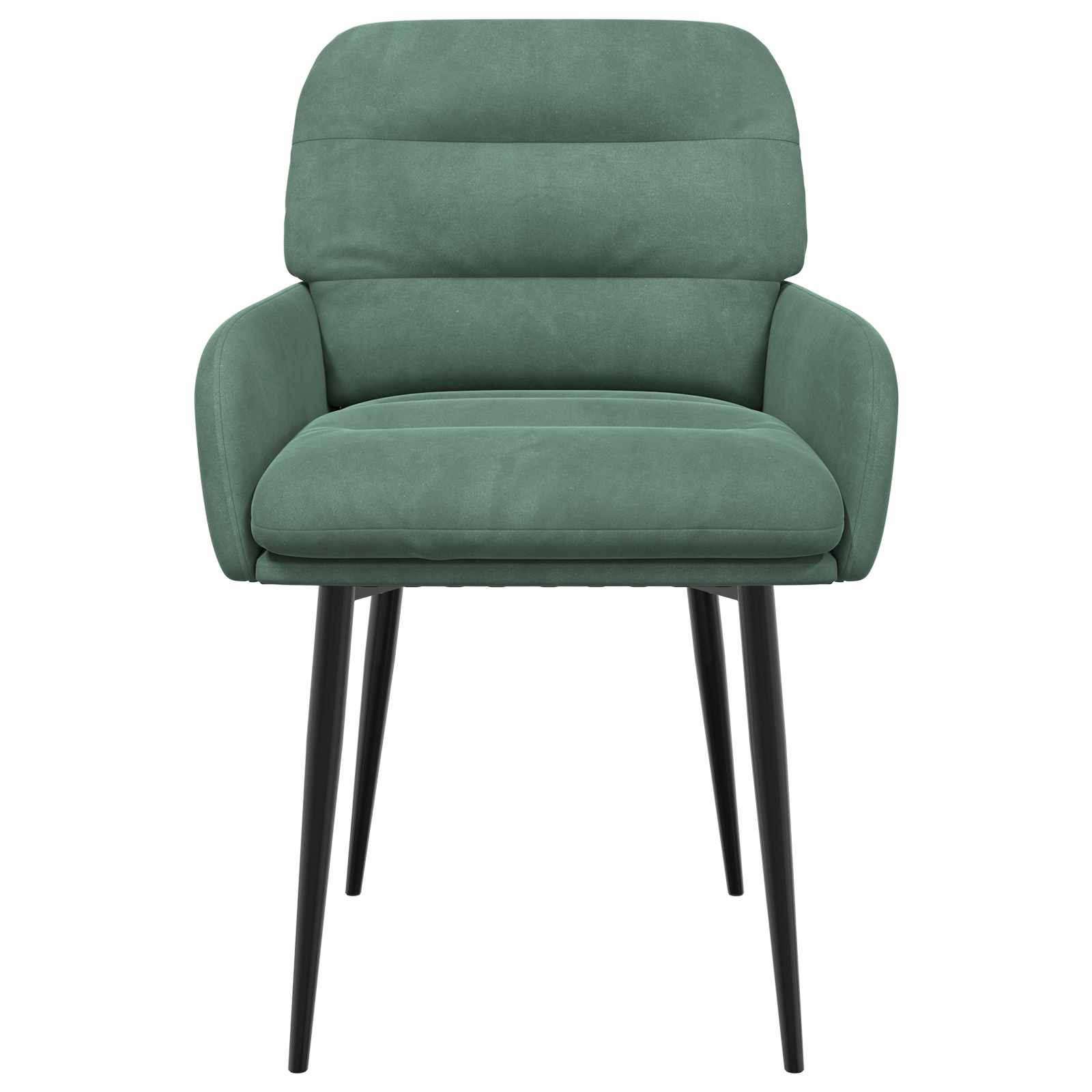 vidaXL Krzesła jadalne 2 pcs Welur Zielony morski 59 x 59,5 x 90 cm