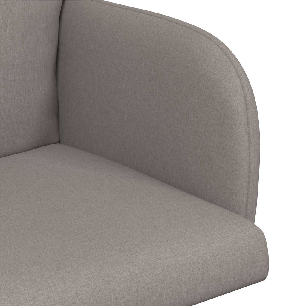 vidaXL Krzesła jadalne 2 pcs tkanina Ciemnoszary 60 x 56 x 96 cm