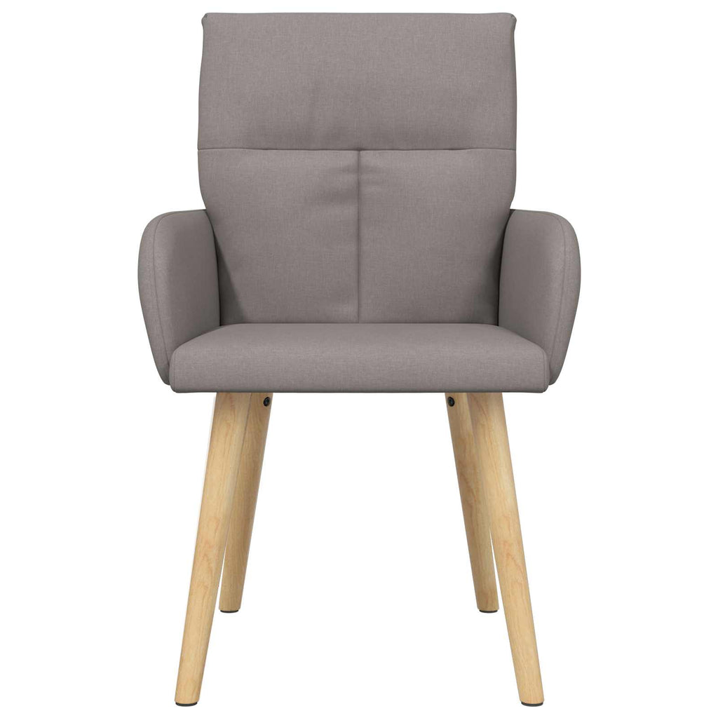 vidaXL Krzesła jadalne 2 pcs tkanina Ciemnoszary 60 x 56 x 96 cm