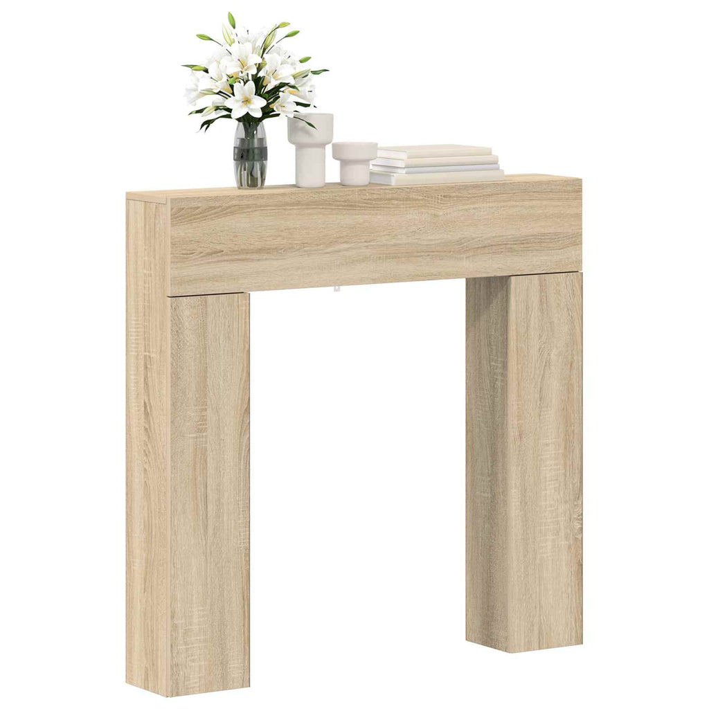 vidaXL Obudowa kominka Sonoma 102 x 18 x 100,5 cm Drewno inżynieryjne