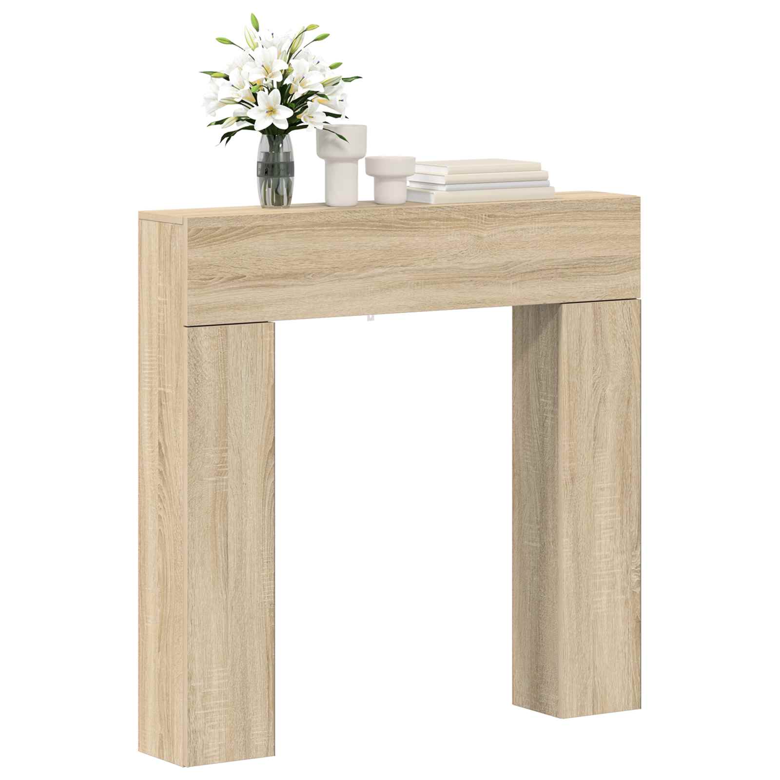 vidaXL Obudowa kominka Sonoma 102 x 18 x 100,5 cm Drewno inżynieryjne