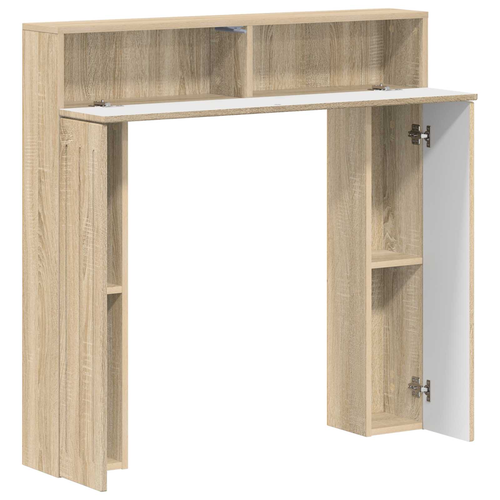 vidaXL Obudowa kominka Sonoma 102 x 18 x 100,5 cm Drewno inżynieryjne