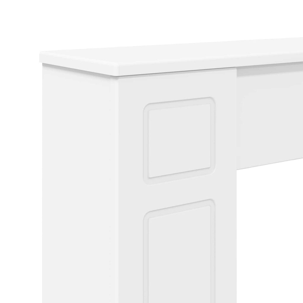 vidaXL Obudowa kominka Biały 100 x 20 x 100 cm Drewno inżynieryjne