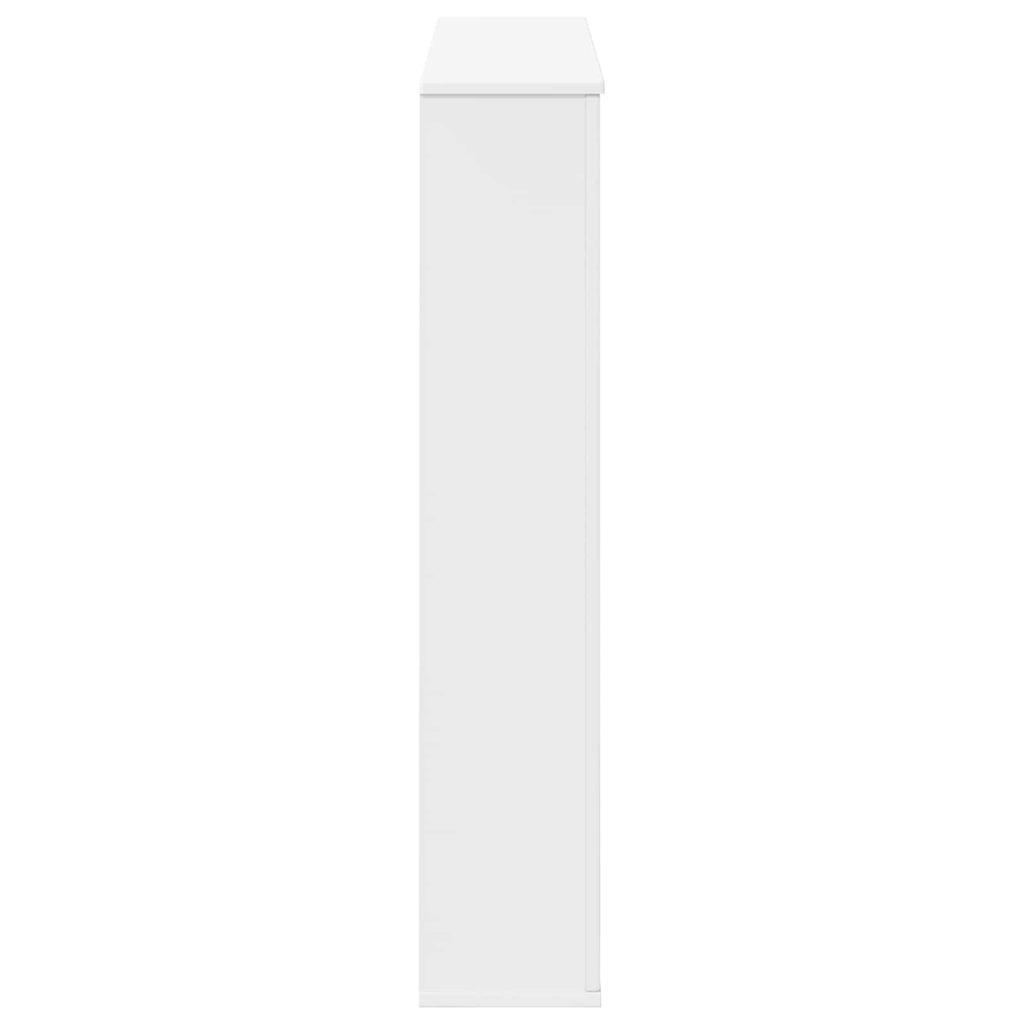 vidaXL Obudowa kominka Biały 100 x 20 x 100 cm Drewno inżynieryjne