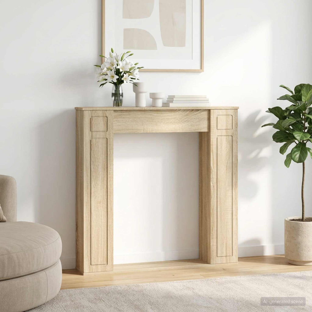 vidaXL Obudowa kominka Sonoma 100 x 20 x 100 cm Drewno inżynieryjne