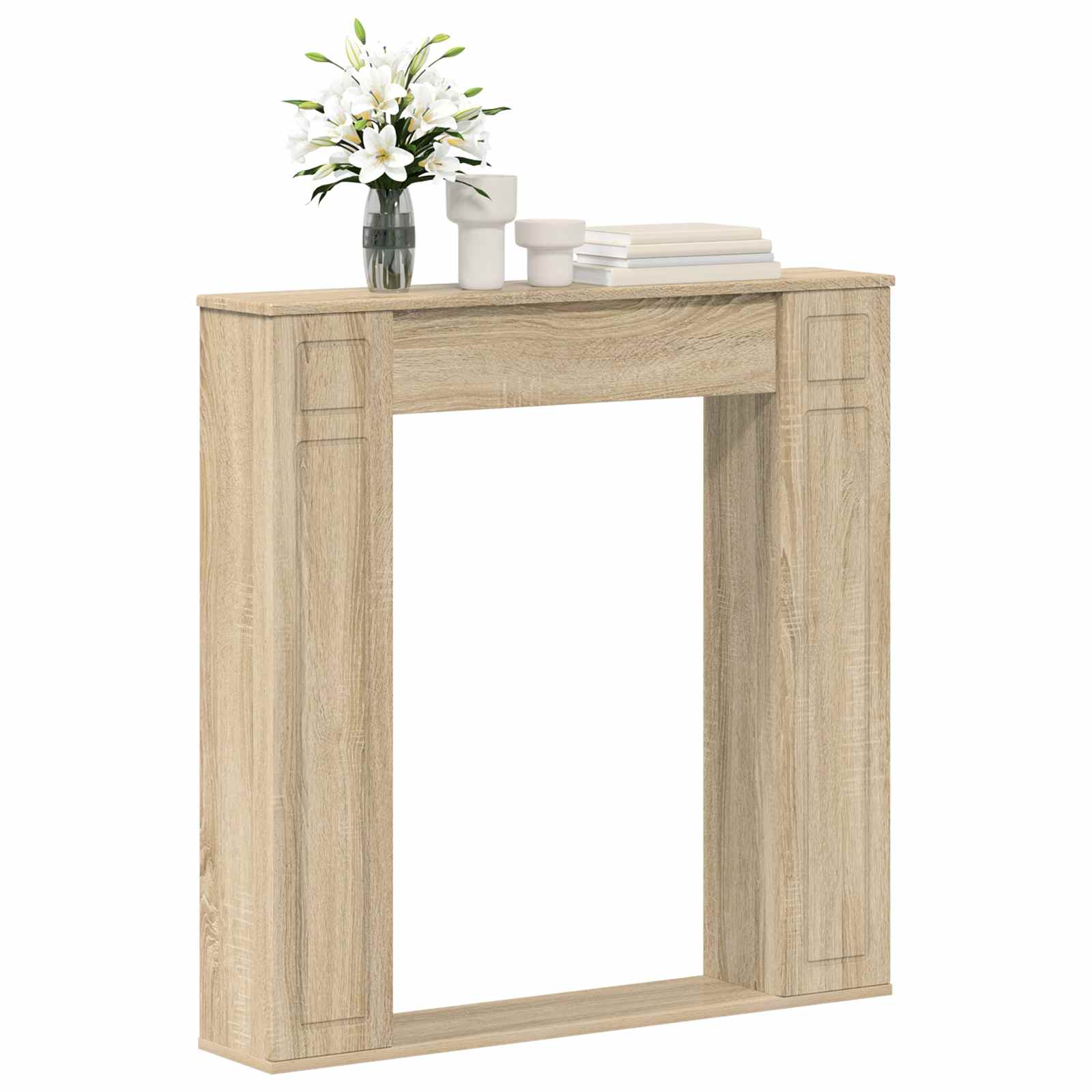 vidaXL Obudowa kominka Sonoma 100 x 20 x 100 cm Drewno inżynieryjne
