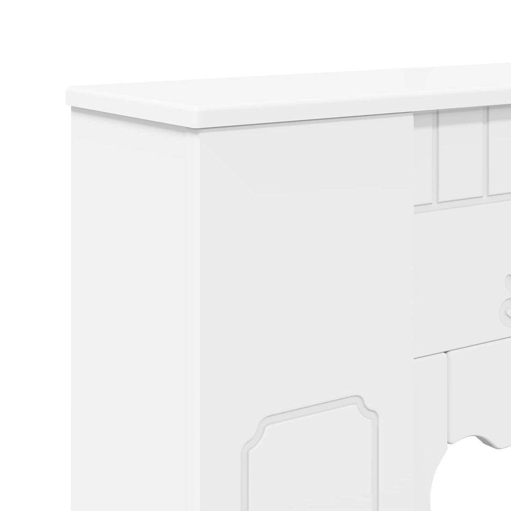 vidaXL Obudowa kominka Biały 93 x 20 x 89 cm Drewno inżynieryjne