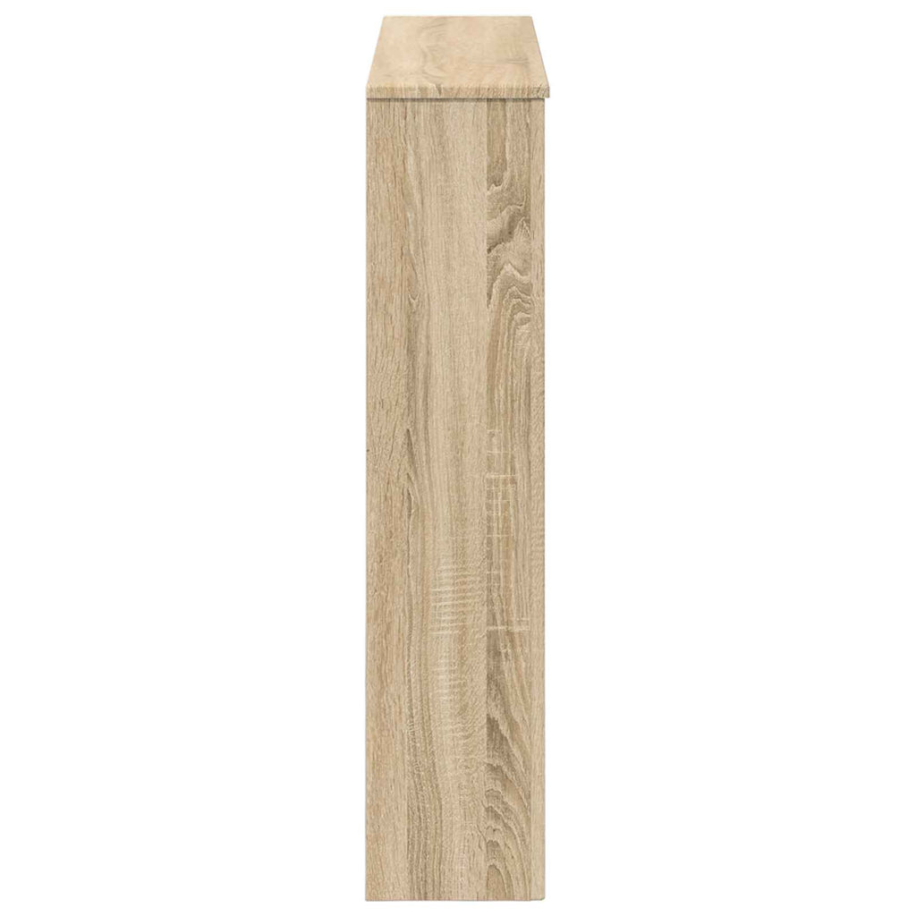 vidaXL Obudowa kominka dąb Sonoma 93 x 20 x 89 cm Drewno inżynieryjne