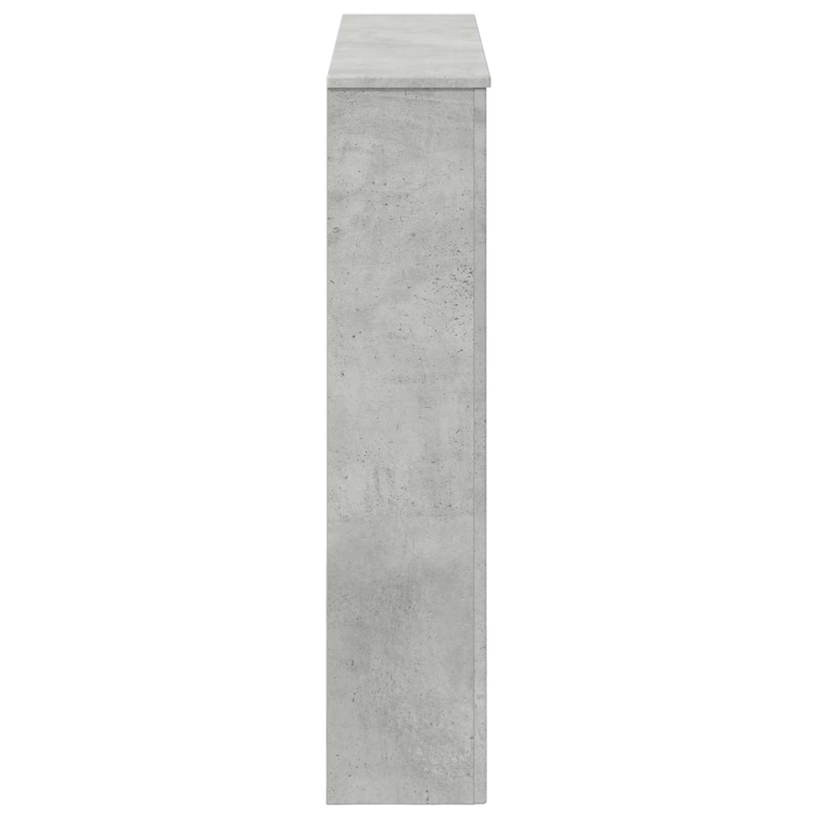 vidaXL Obudowa kominka Betonowy szary 93 x 20 x 89 cm