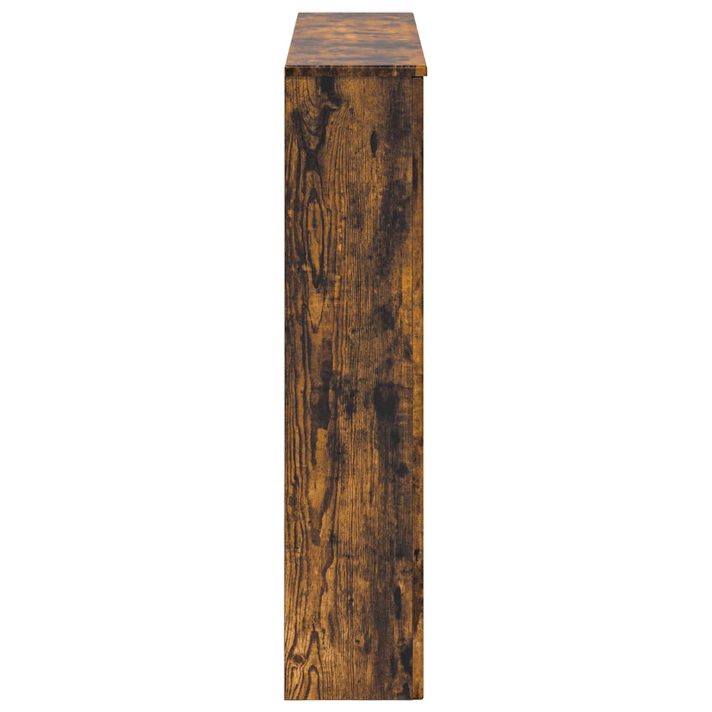 vidaXL Obudowa kominka Dąb wędzony 93 x 20 x 89 cm Drewno inżynieryjne