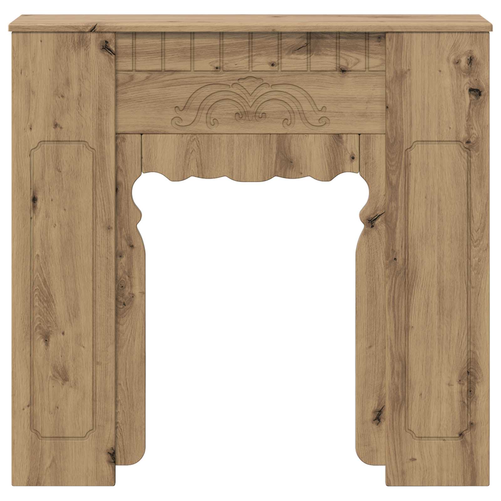 vidaXL Obudowa kominka Dąb artisan 93 x 20 x 89 cm Drewno inżynieryjne