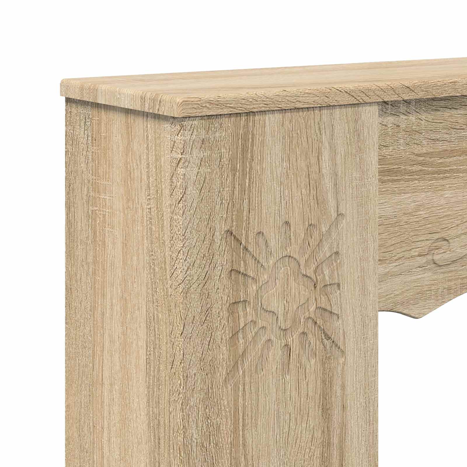 vidaXL Obudowa kominka Sonoma 102 x 20 x 102 cm Drewno inżynieryjne