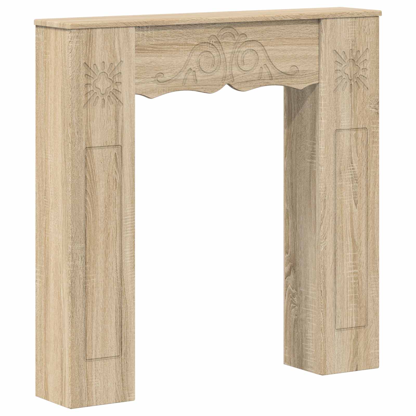 vidaXL Obudowa kominka Sonoma 102 x 20 x 102 cm Drewno inżynieryjne