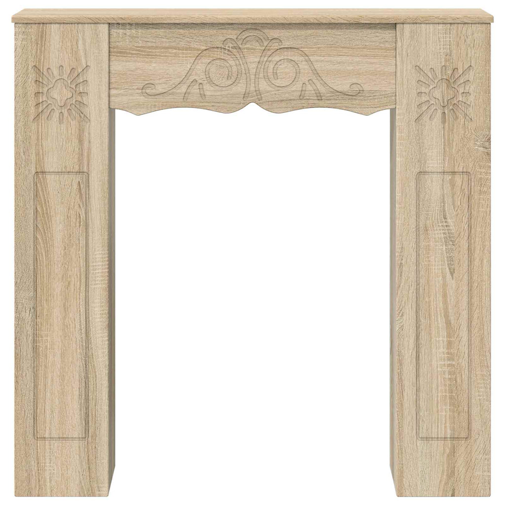 vidaXL Obudowa kominka Sonoma 102 x 20 x 102 cm Drewno inżynieryjne