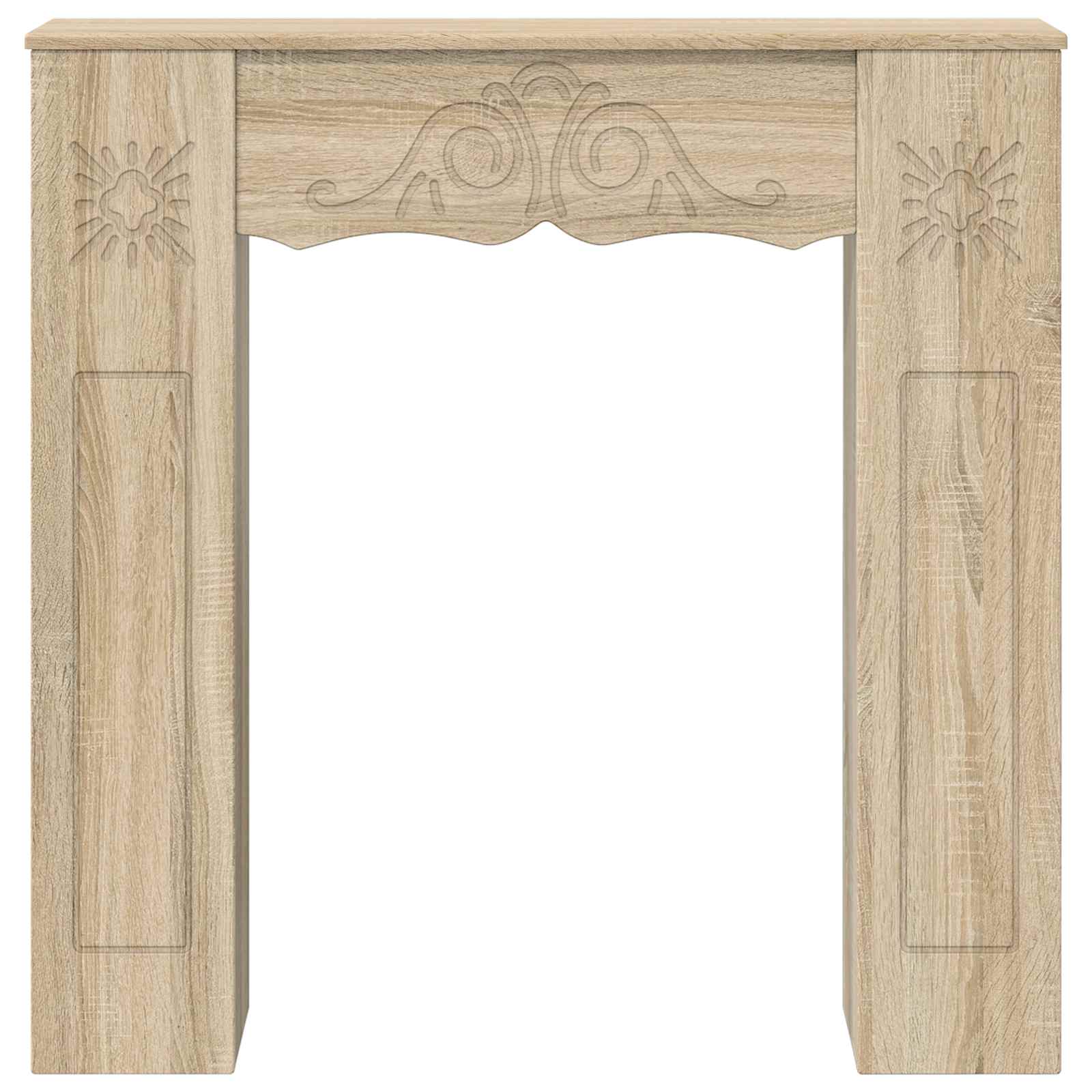 vidaXL Obudowa kominka Sonoma 102 x 20 x 102 cm Drewno inżynieryjne