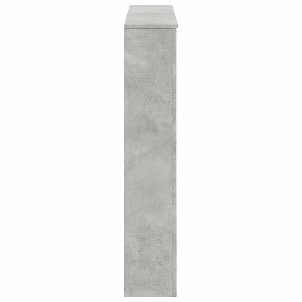 vidaXL Obudowa kominka Betonowy szary 102 x 20 x 102 cm