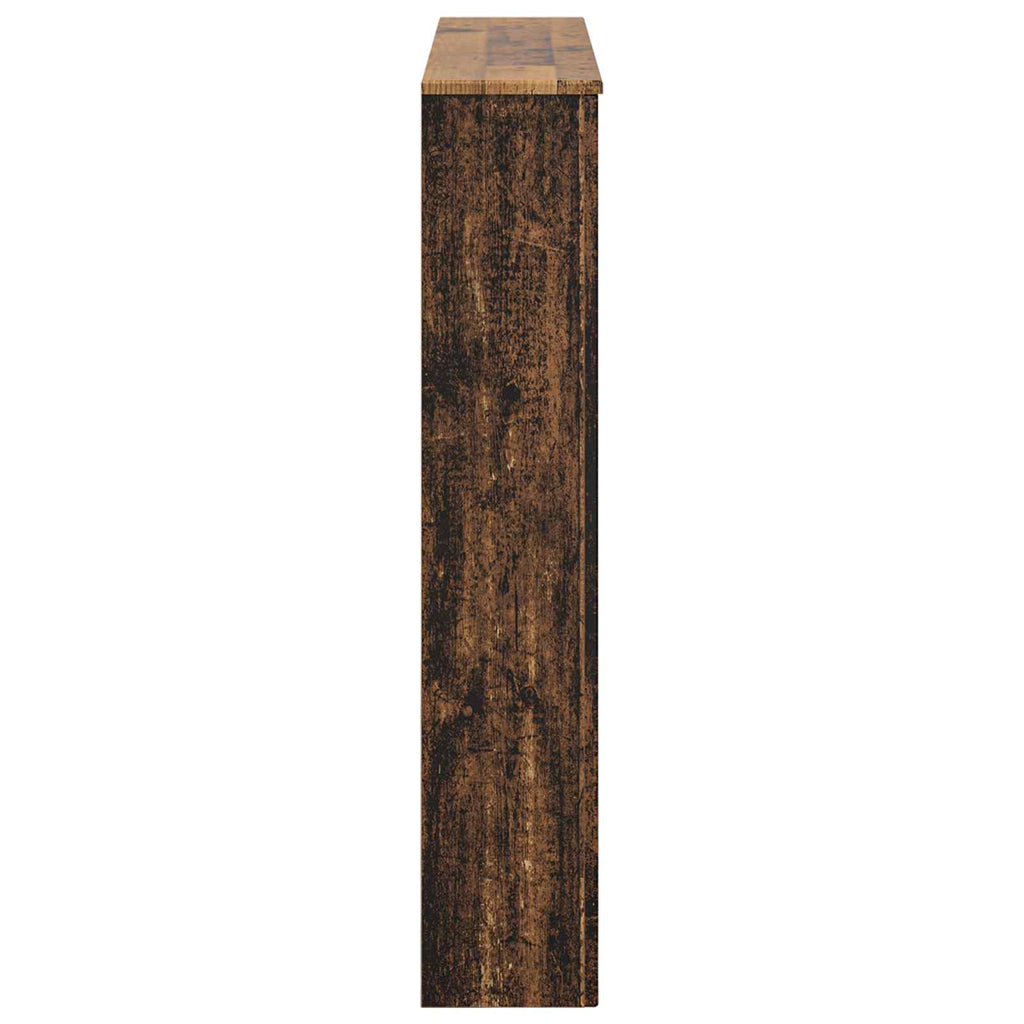 vidaXL Obudowa kominka Stare drewno 102 x 20 x 102 cm