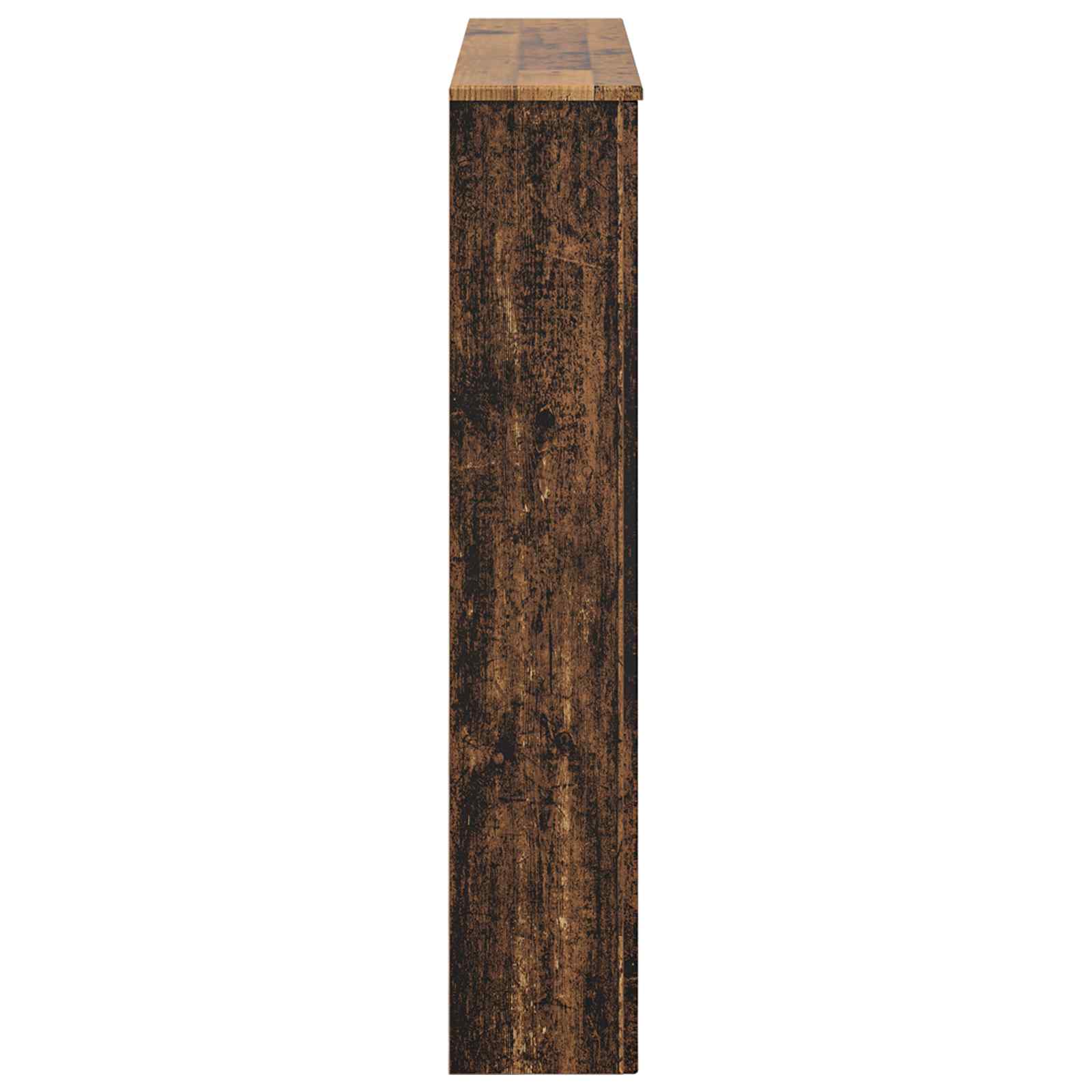 vidaXL Obudowa kominka Stare drewno 102 x 20 x 102 cm