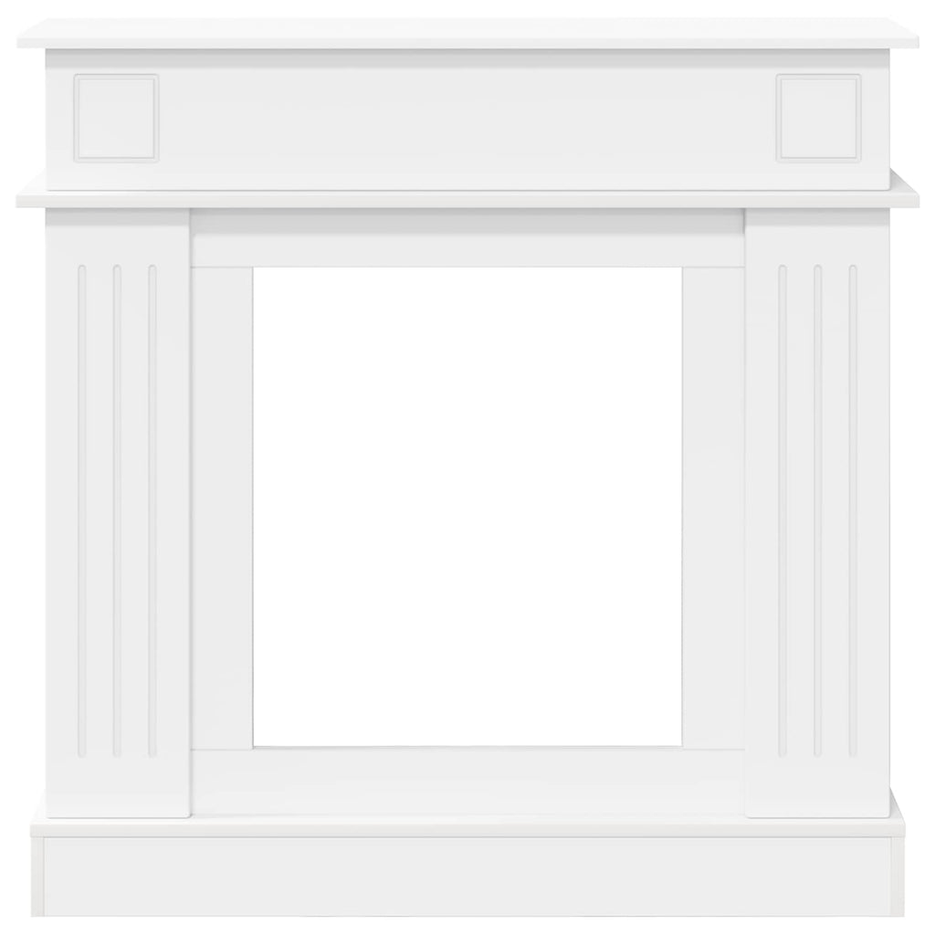 vidaXL Obudowa kominka Biały 102 x 26 x 100 cm Drewno inżynieryjne