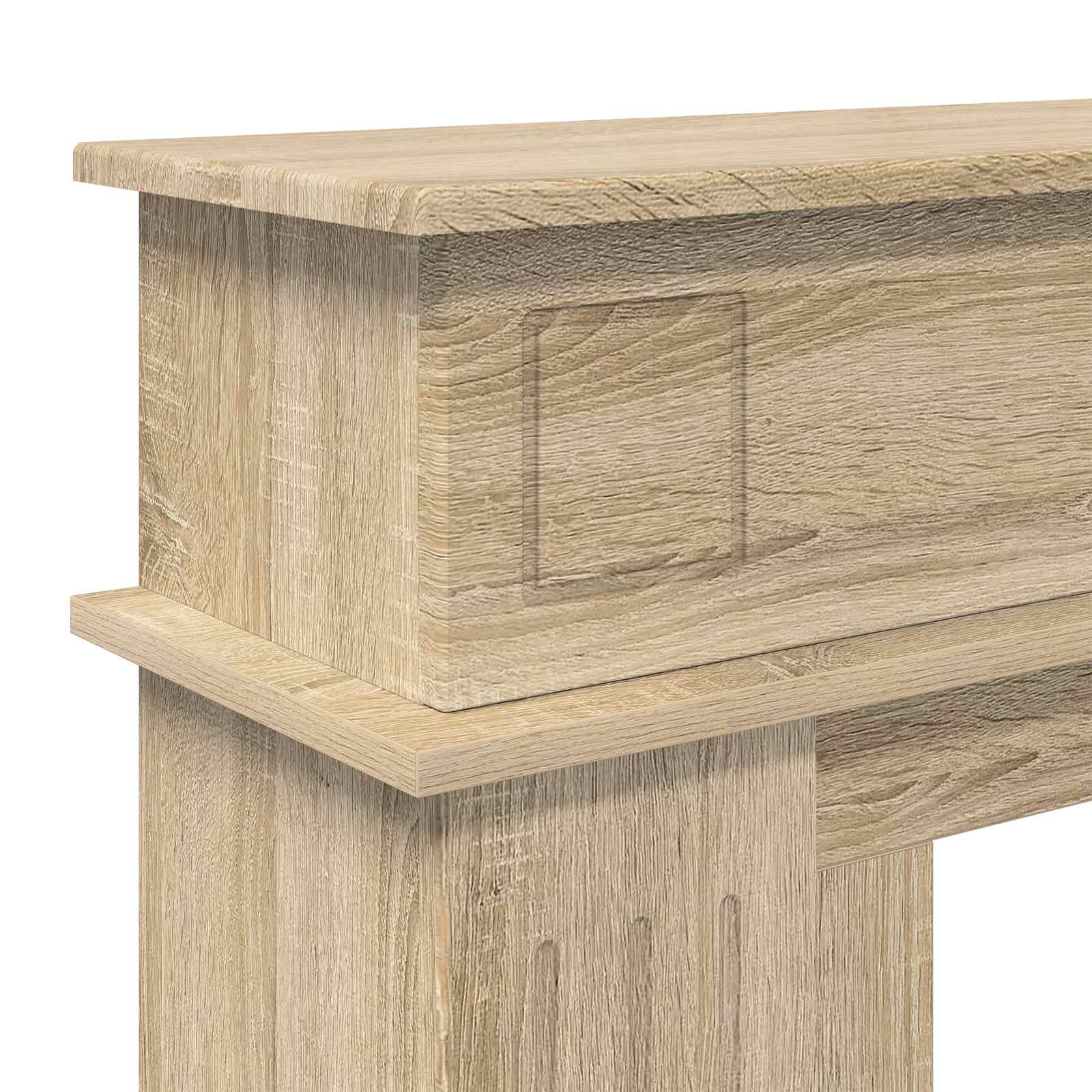 vidaXL Obudowa kominka Sonoma 102 x 26 x 100 cm Drewno inżynieryjne