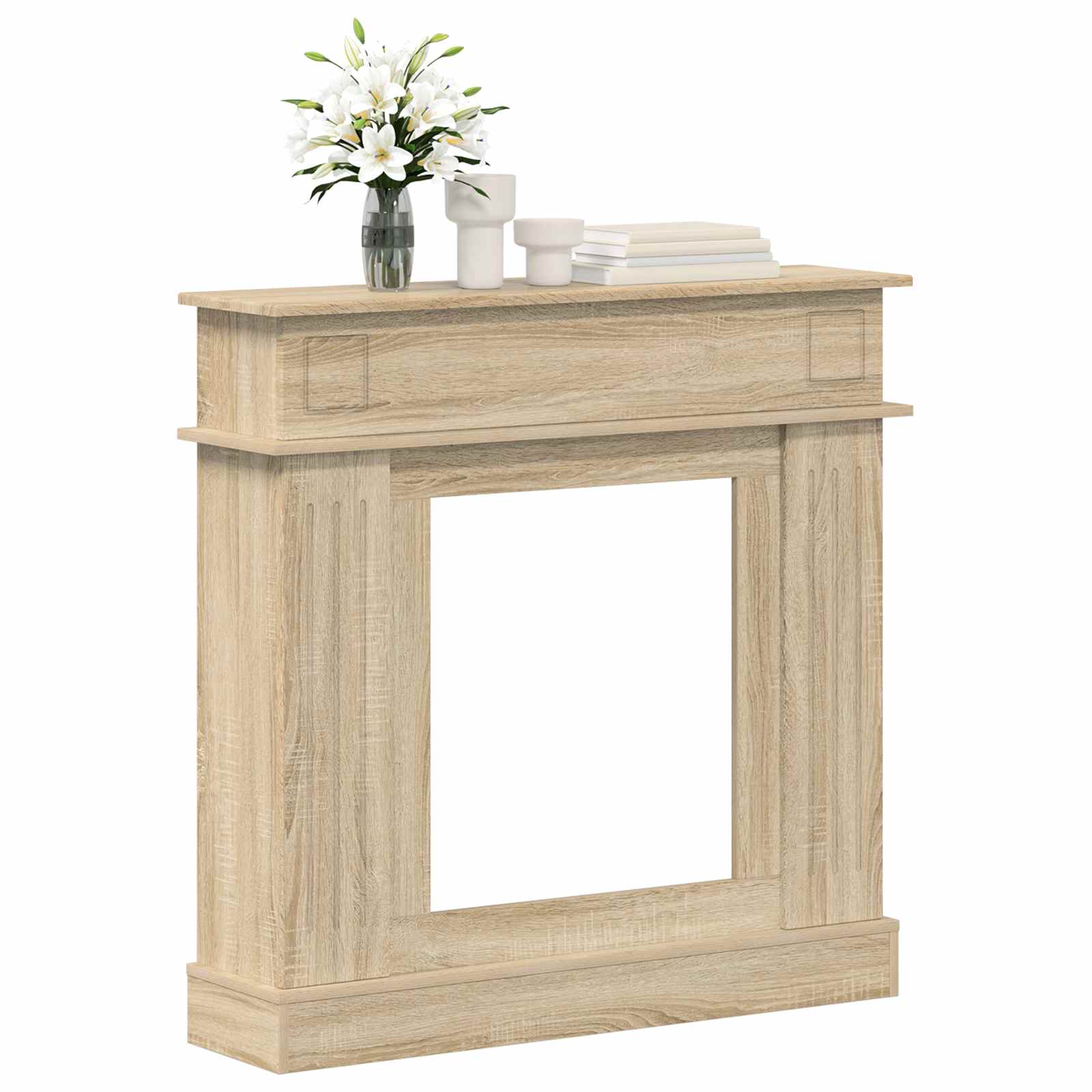 vidaXL Obudowa kominka Sonoma 102 x 26 x 100 cm Drewno inżynieryjne