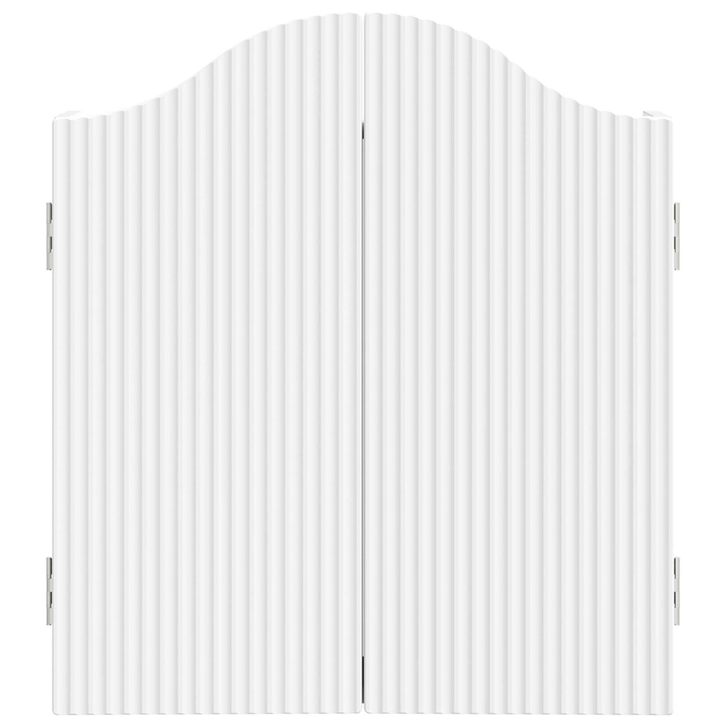 vidaXL Szafka na tarczę do rzutków Biały 56 x 12 x 63 cm