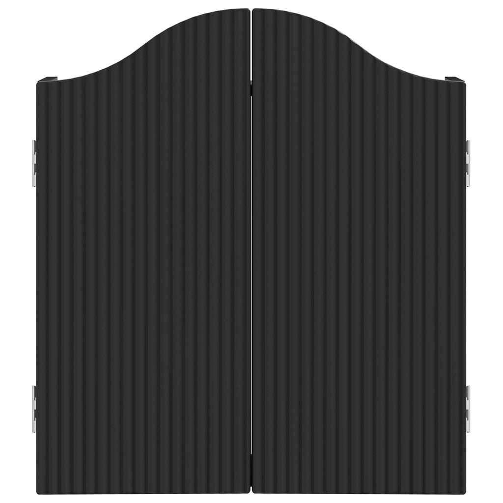 vidaXL Szafka na tarczę do rzutków Czarny 56 x 12 x 63 cm