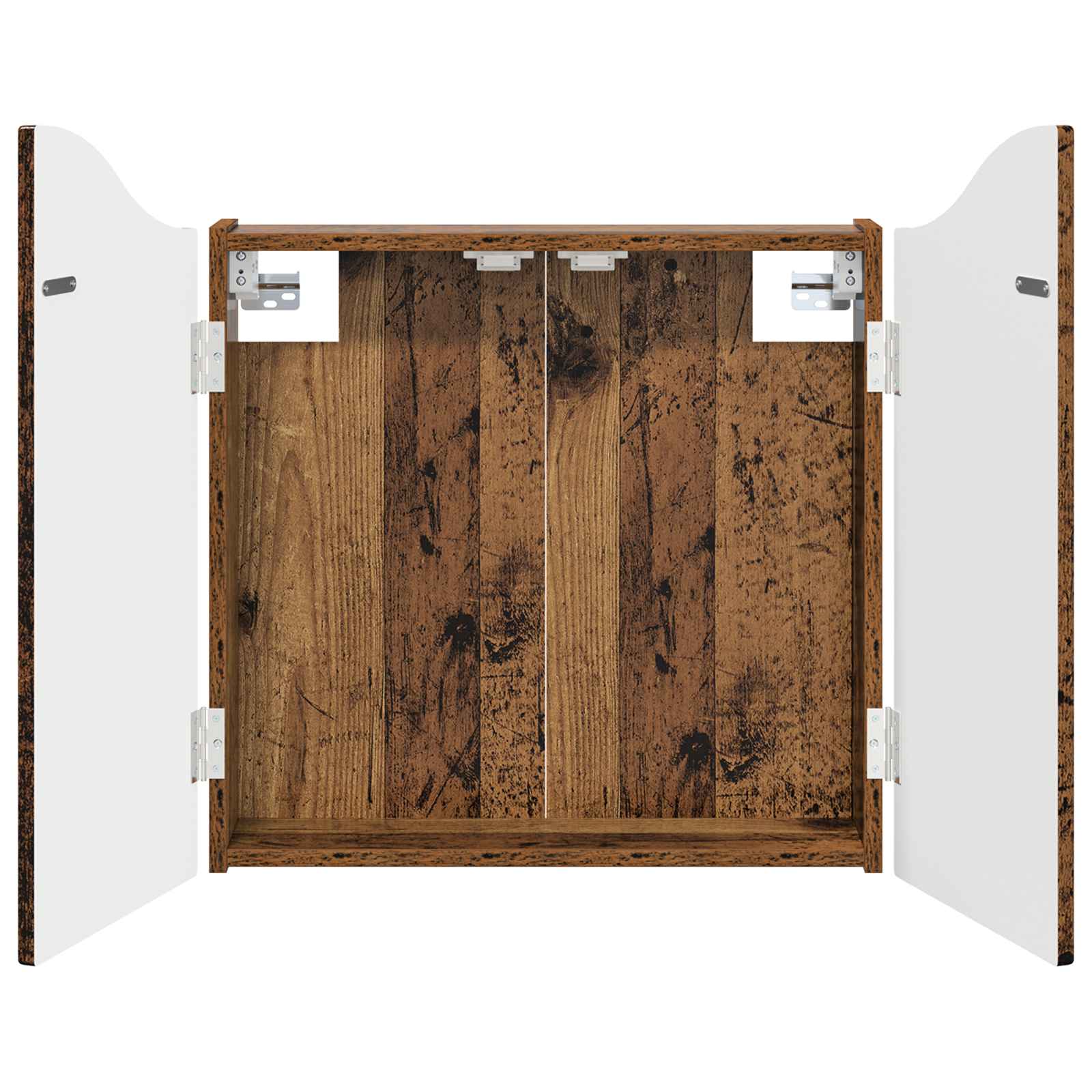 vidaXL Szafka na tarczę do rzutków Stare drewno 56 x 12 x 63 cm