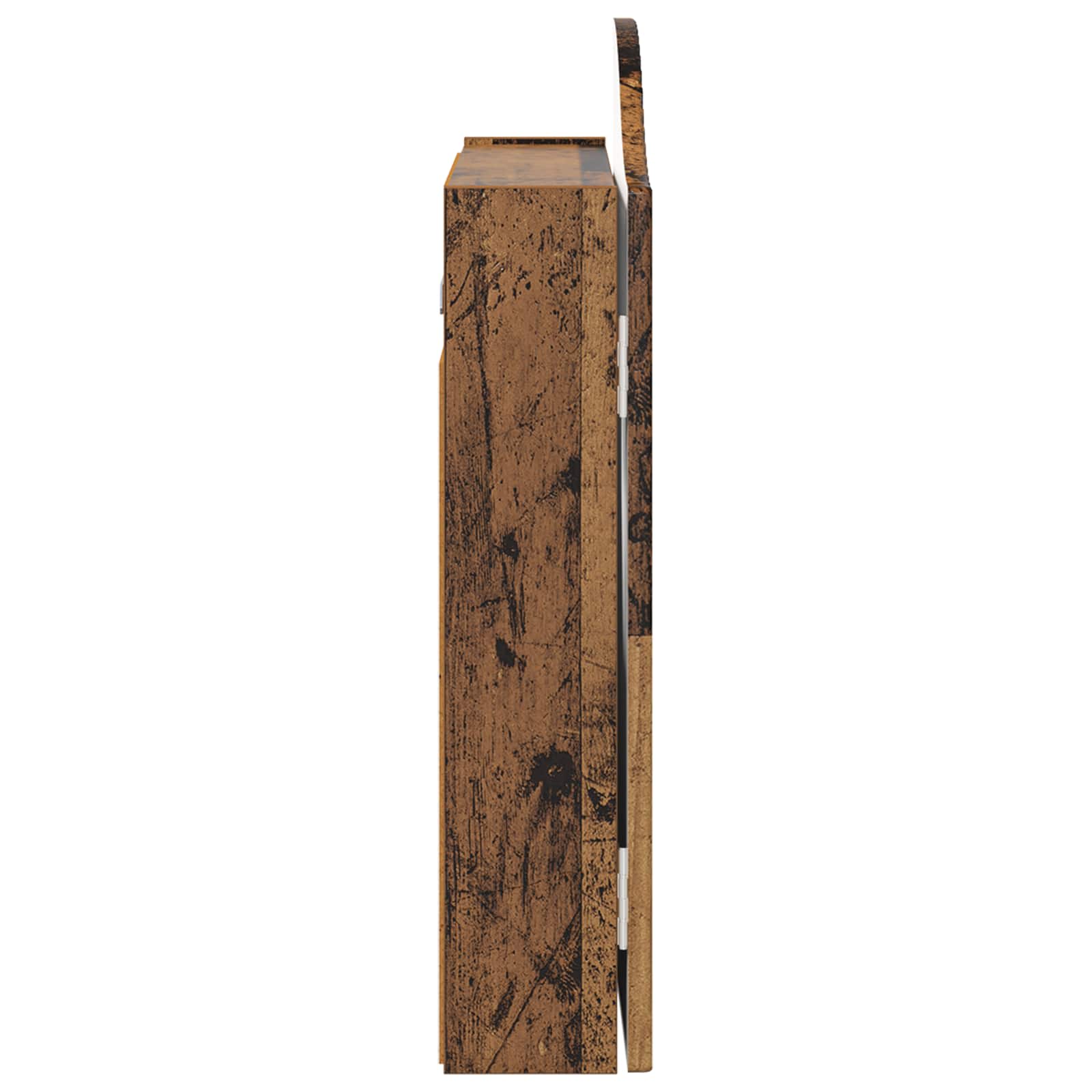 vidaXL Szafka na tarczę do rzutków Stare drewno 56 x 12 x 63 cm