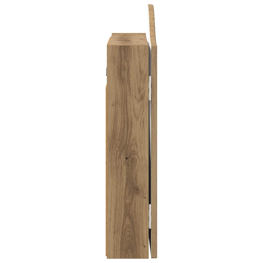 vidaXL Szafka na tarczę do rzutków Dąb artisan 56 x 12 x 63 cm
