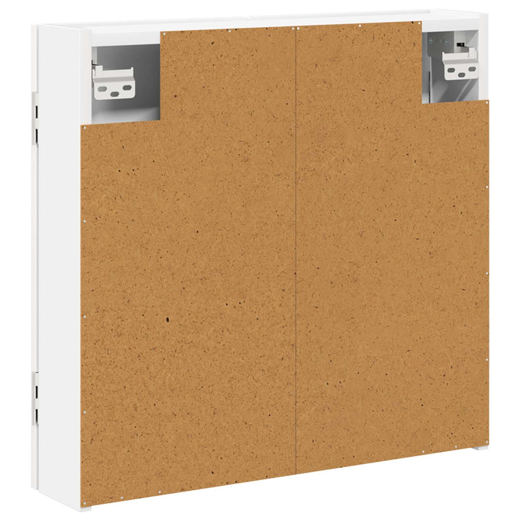 vidaXL Szafka na tarczę do rzutków Biały 56 x 12 x 53,5 cm