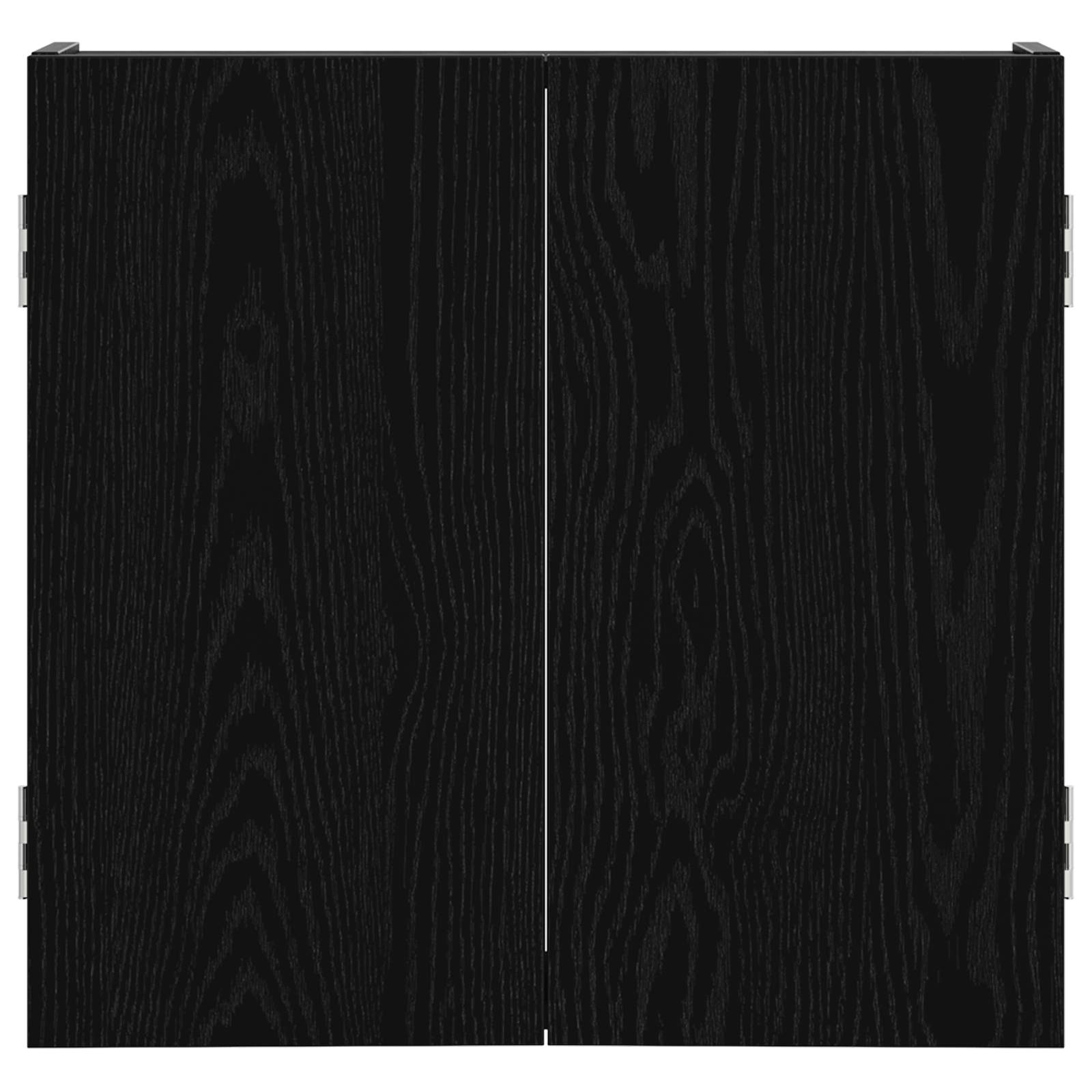 vidaXL Szafka na tarczę do rzutków Czarny dąb 56 x 12 x 53,5 cm