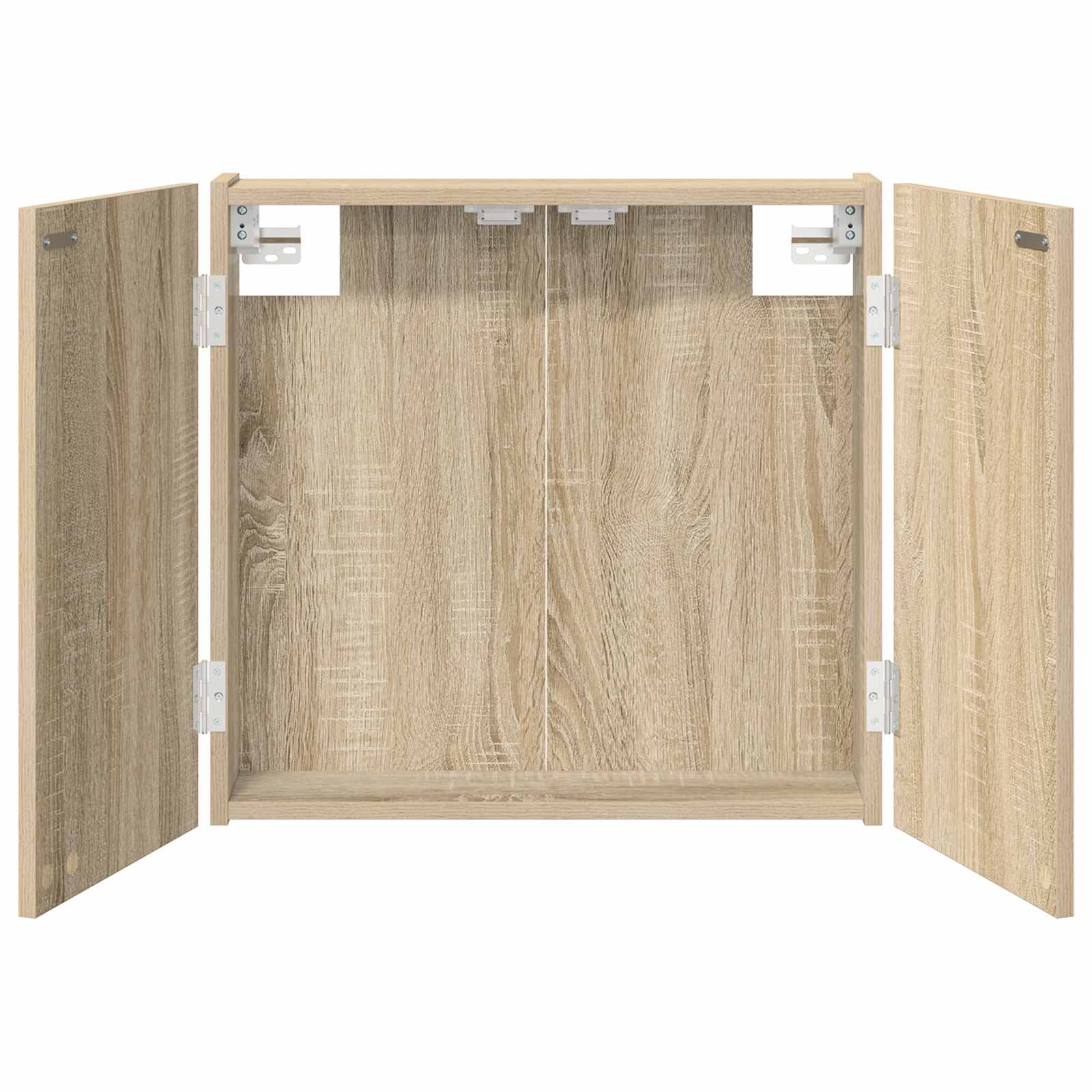 vidaXL Szafka na tarczę do rzutków dąb Sonoma 56 x 12 x 53,5 cm