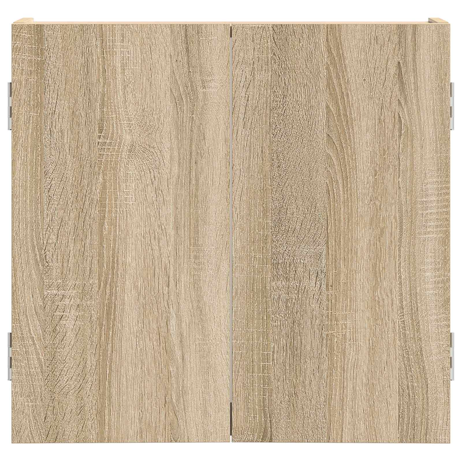 vidaXL Szafka na tarczę do rzutków dąb Sonoma 56 x 12 x 53,5 cm