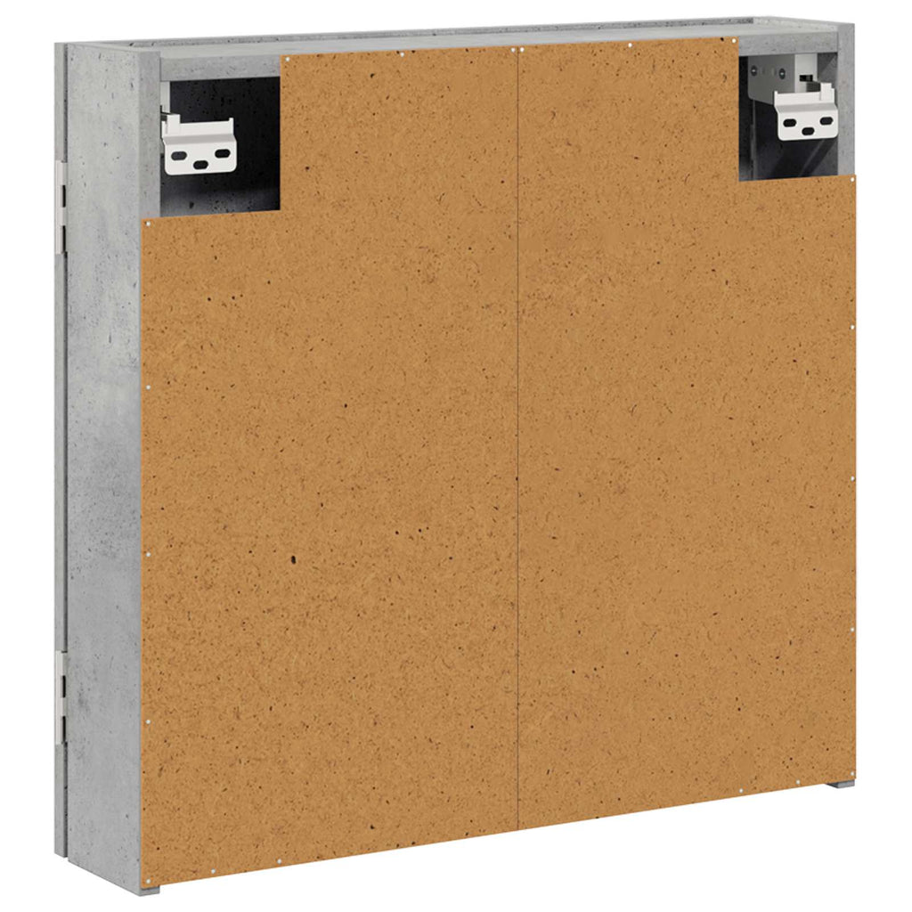 vidaXL Szafka na tarczę do rzutków Betonowy szary 56 x 12 x 53,5 cm