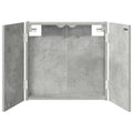 vidaXL Szafka na tarczę do rzutków Betonowy szary 56 x 12 x 53,5 cm