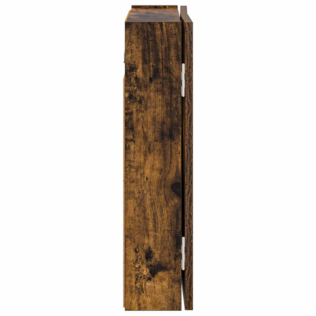 vidaXL Szafka na tarczę do rzutków Dąb wędzony 56 x 12 x 53,5 cm