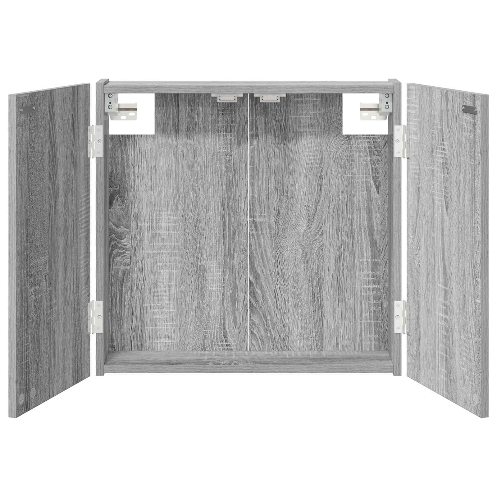 vidaXL Szafka na tarczę do rzutków Szary Sonoma 56 x 12 x 53,5 cm