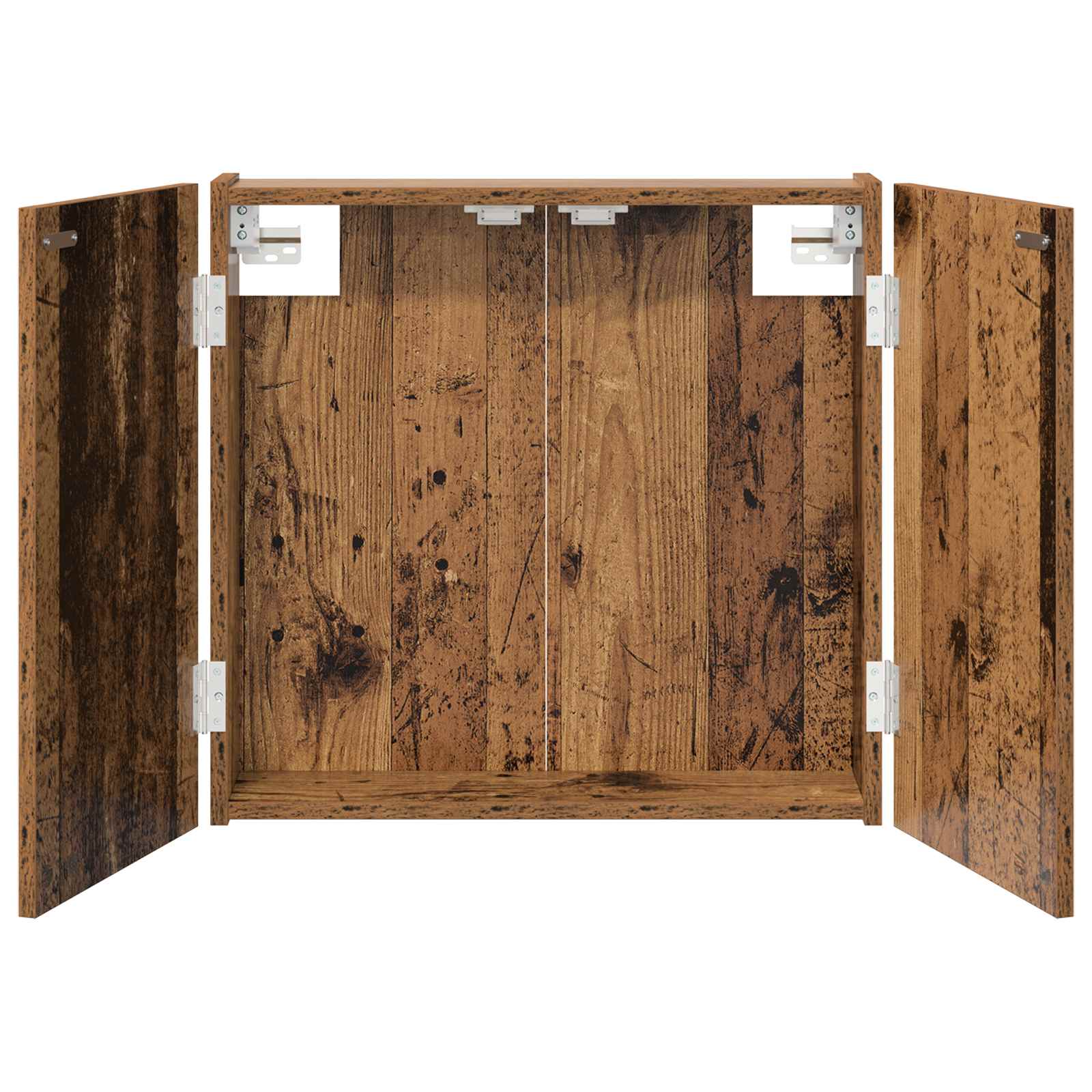 vidaXL Szafka na tarczę do rzutków Stare drewno 56 x 12 x 53,5 cm